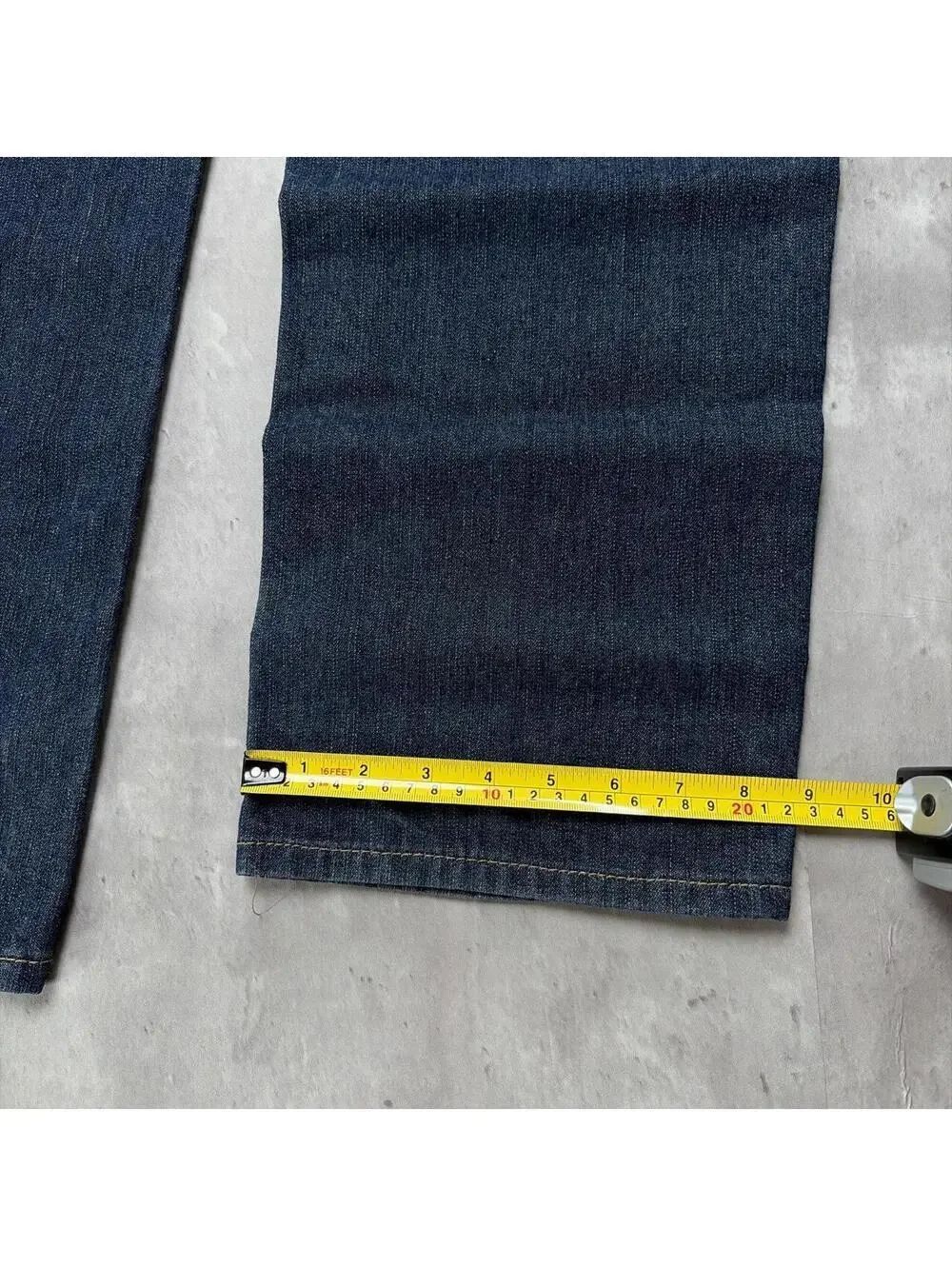 Y2K Dark Wash Enyce Grunge Skater Baggy Denim Jeans